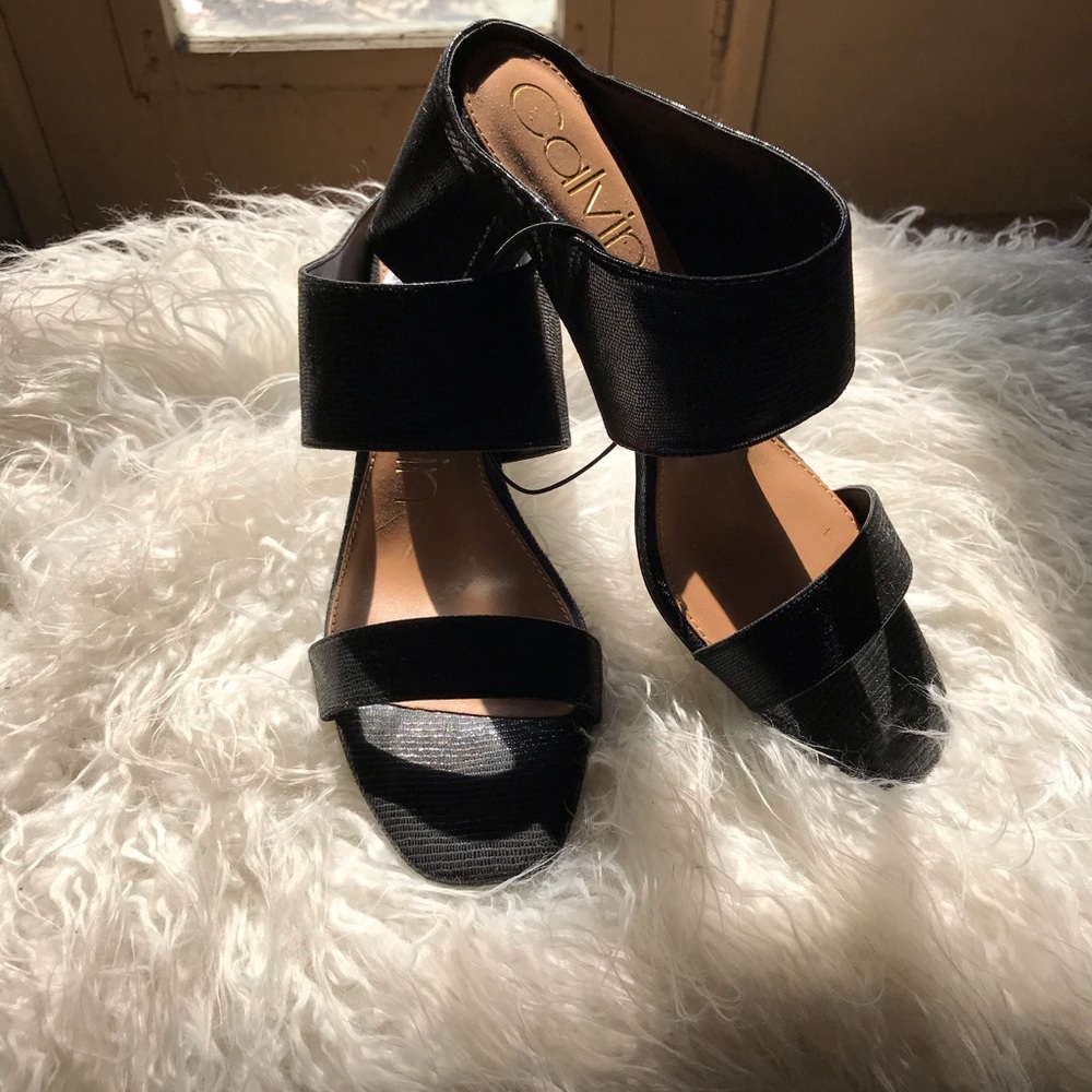 Beautiful Calvin Klein wedge heels
